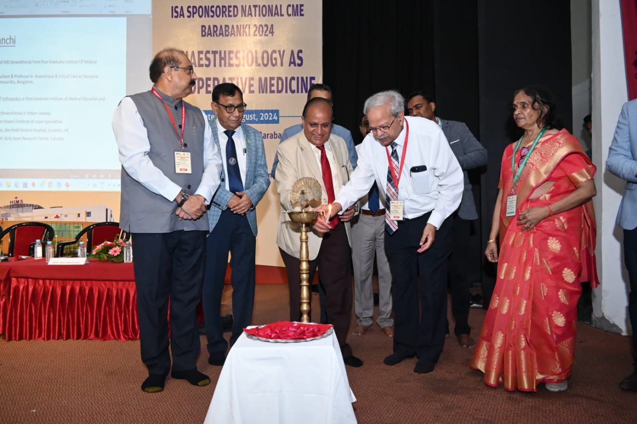 ISA SPONSORED NATIONAL CME BARABANKI 2024, ANAESTHESIOLOGY AS PERIOPERATIVE MEDICINE