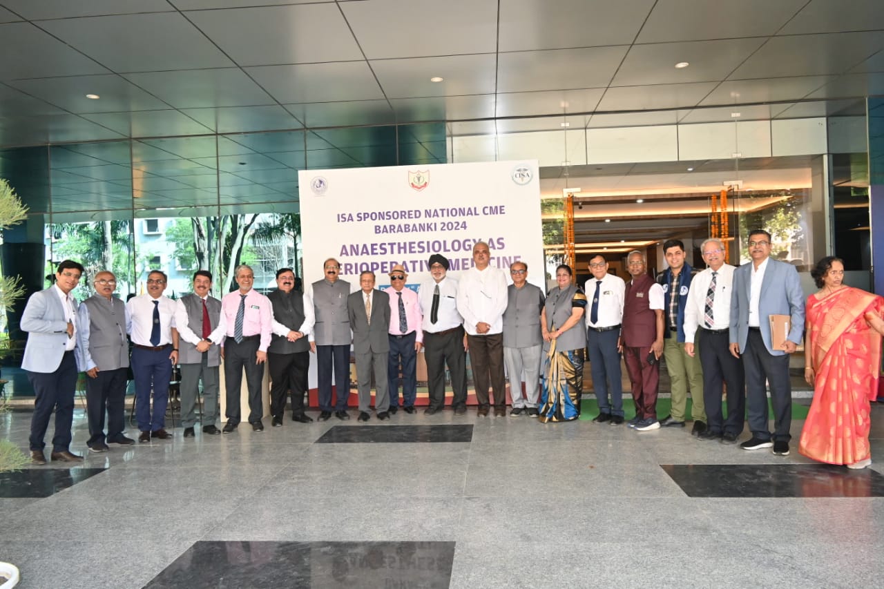 ISA SPONSORED NATIONAL CME BARABANKI 2024, ANAESTHESIOLOGY AS PERIOPERATIVE MEDICINE